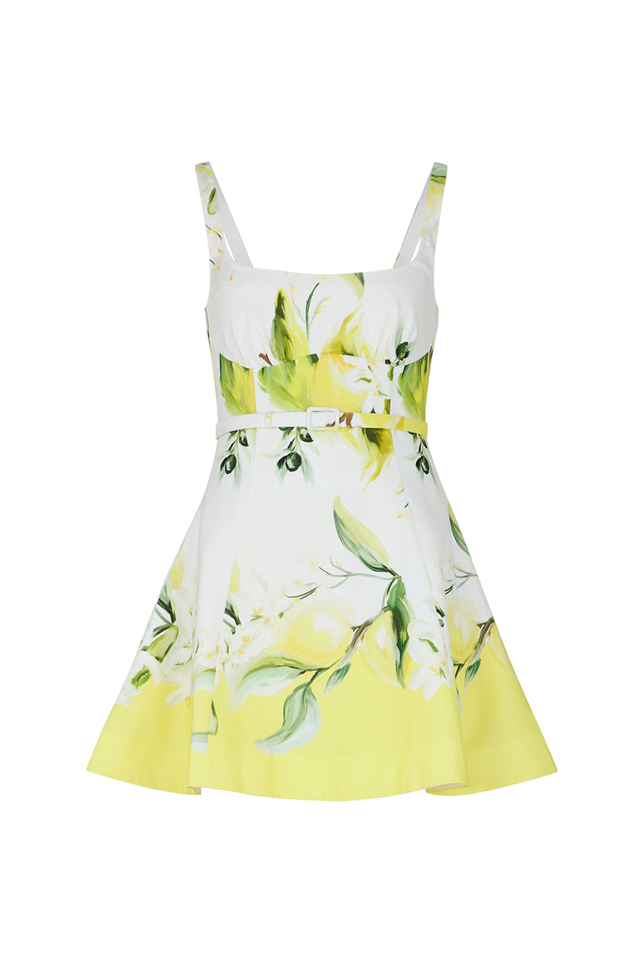 Eleni Dress - Anisa Ivory Lemon