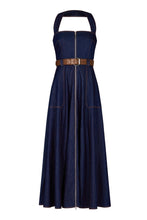 Anastasia Dress - Indigo