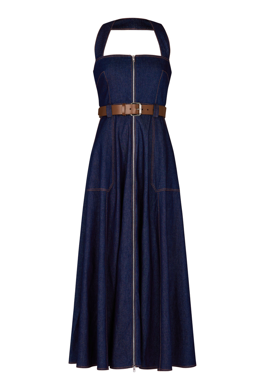 Anastasia Dress - Indigo