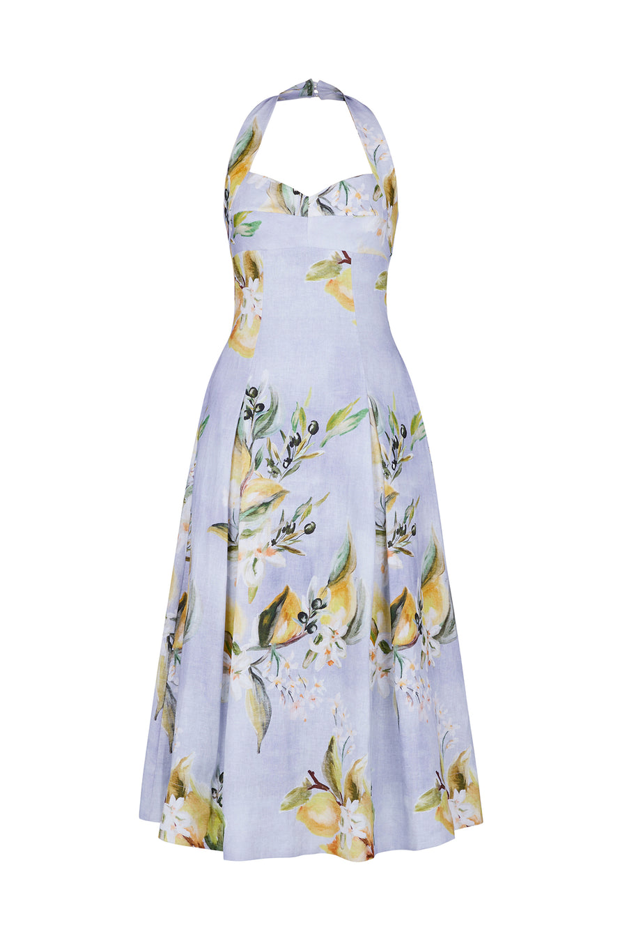 Seraphina Dress - Anisa Sky Lemon