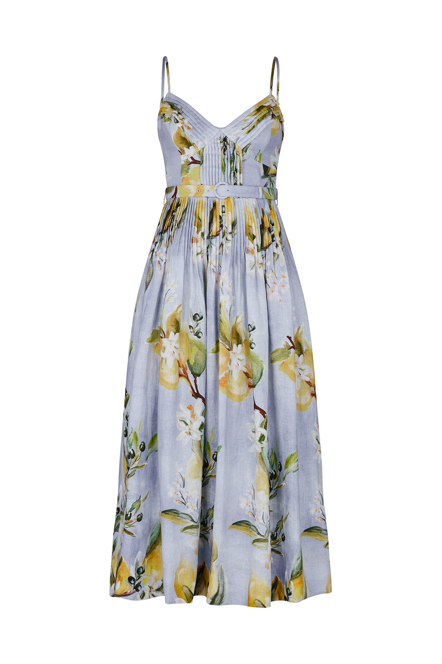 Makenna Dress - Anisa Sky Lemon