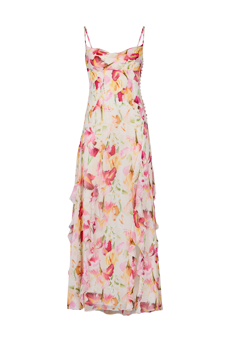 Kamila Dress - Luna Ivory Wildflower