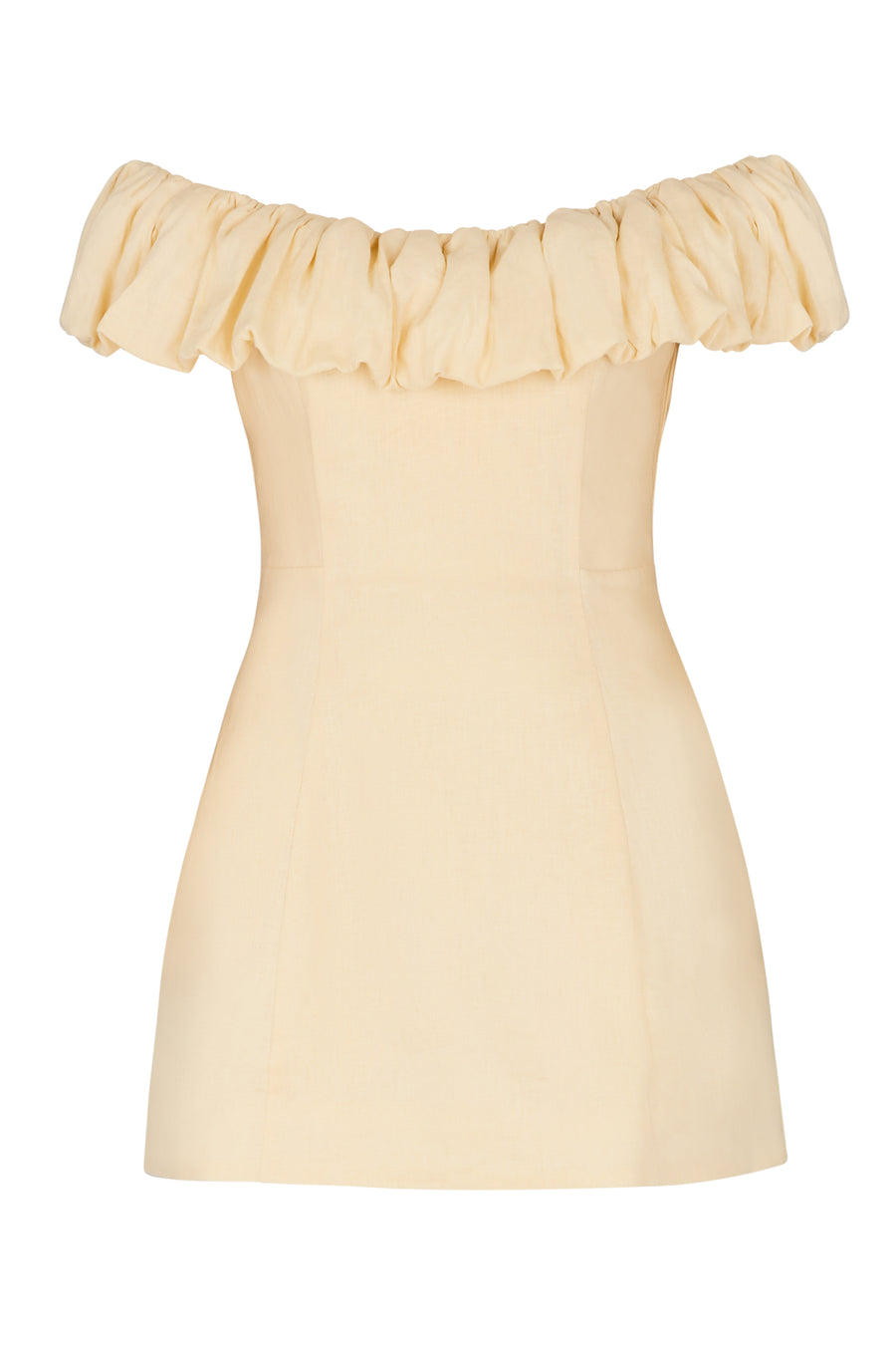 Uma Dress - Custard