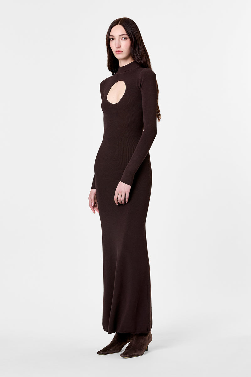 DIANTHA DRESS - CACAO