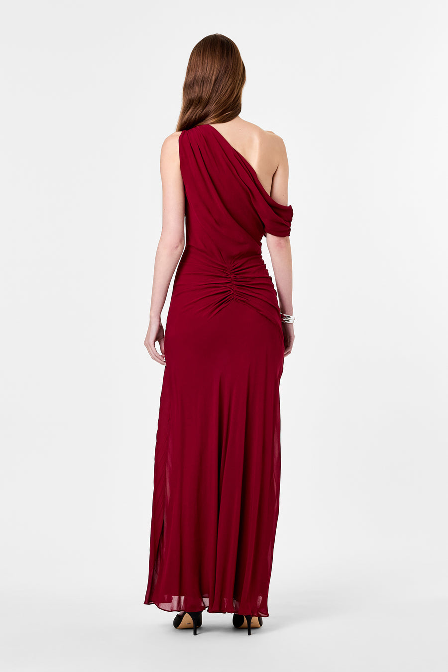 ELZA DRESS - PLUM