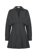 FABIENNE DRESS - CHARCOAL