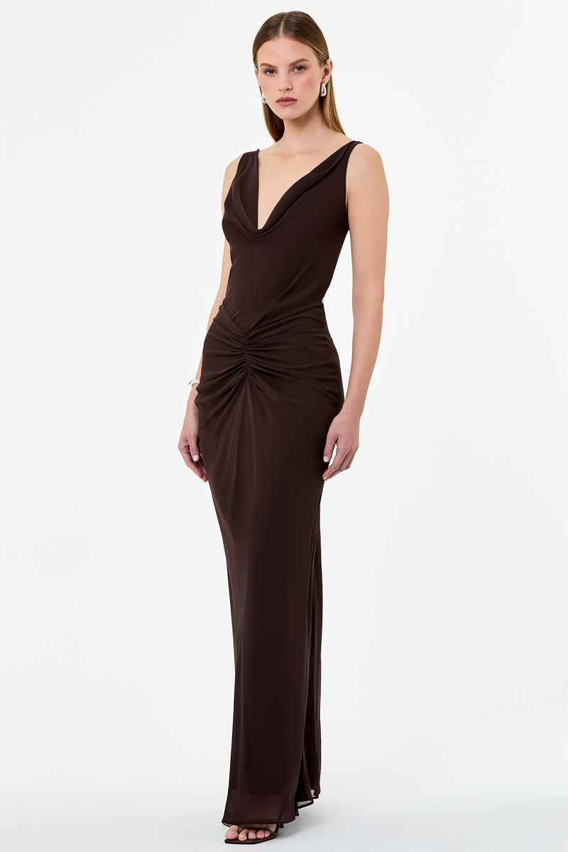 CALIA DRESS - CACAO