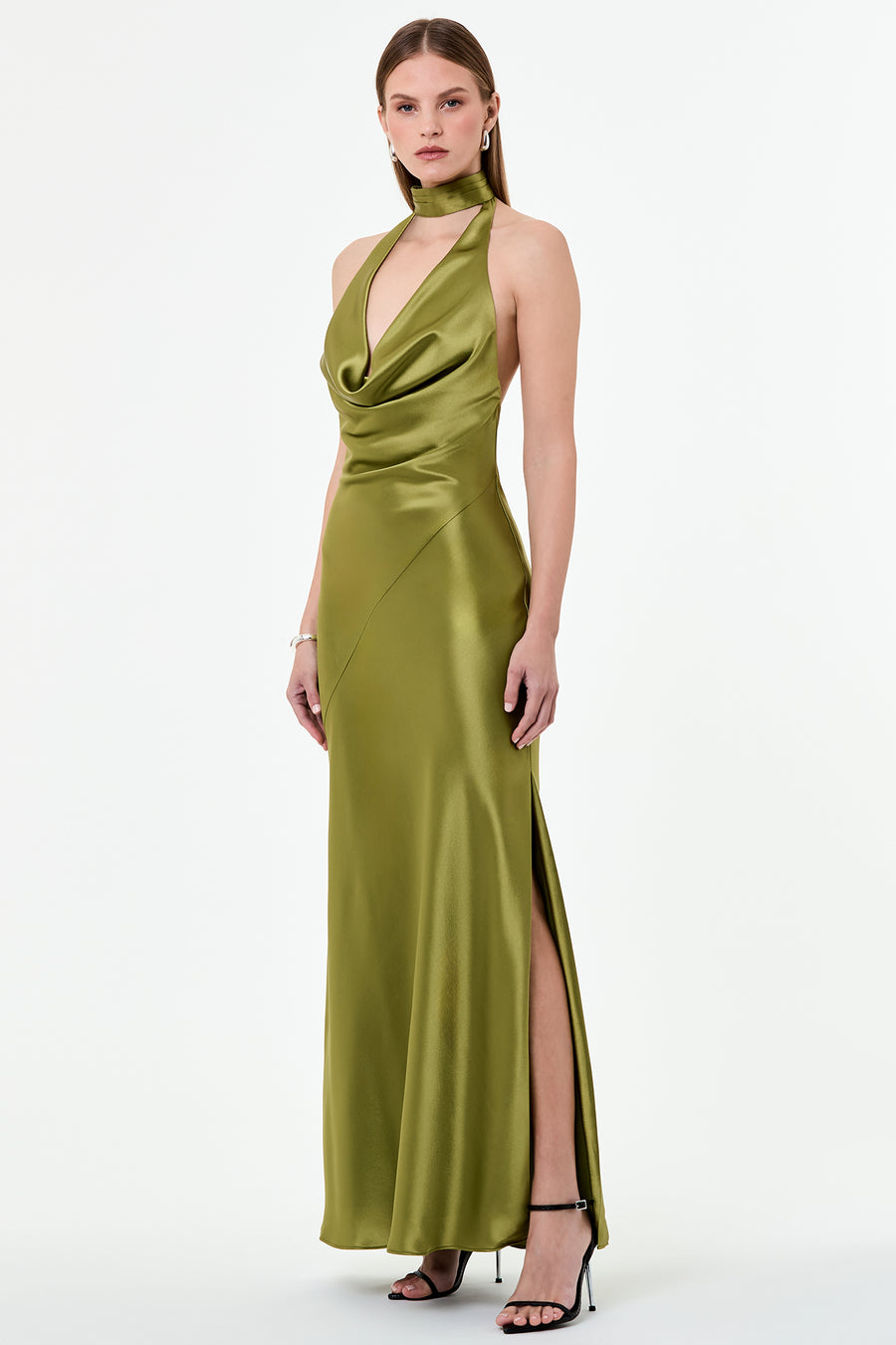 LYRIA DRESS - LEAF