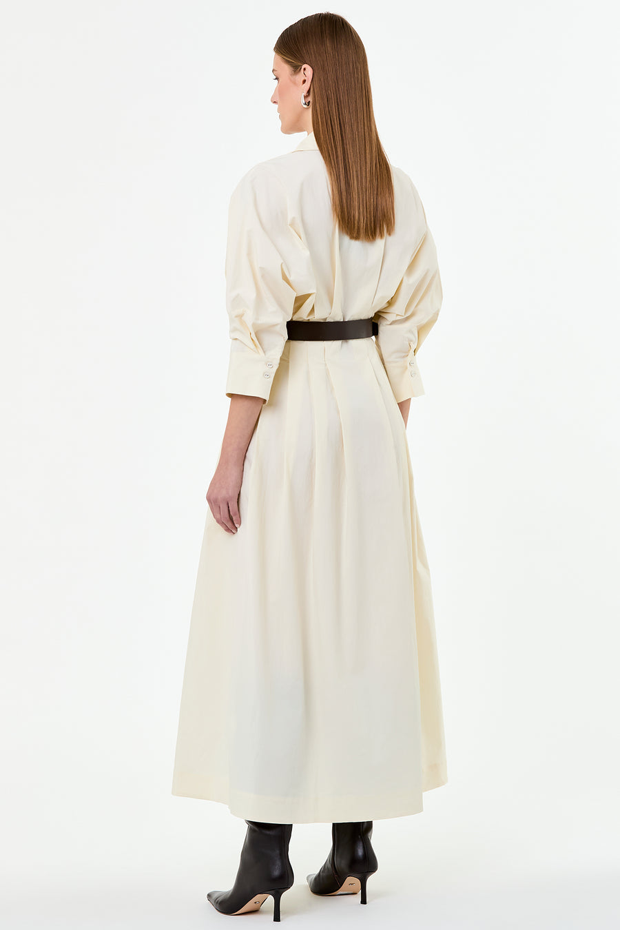 LANAE DRESS - CHALK