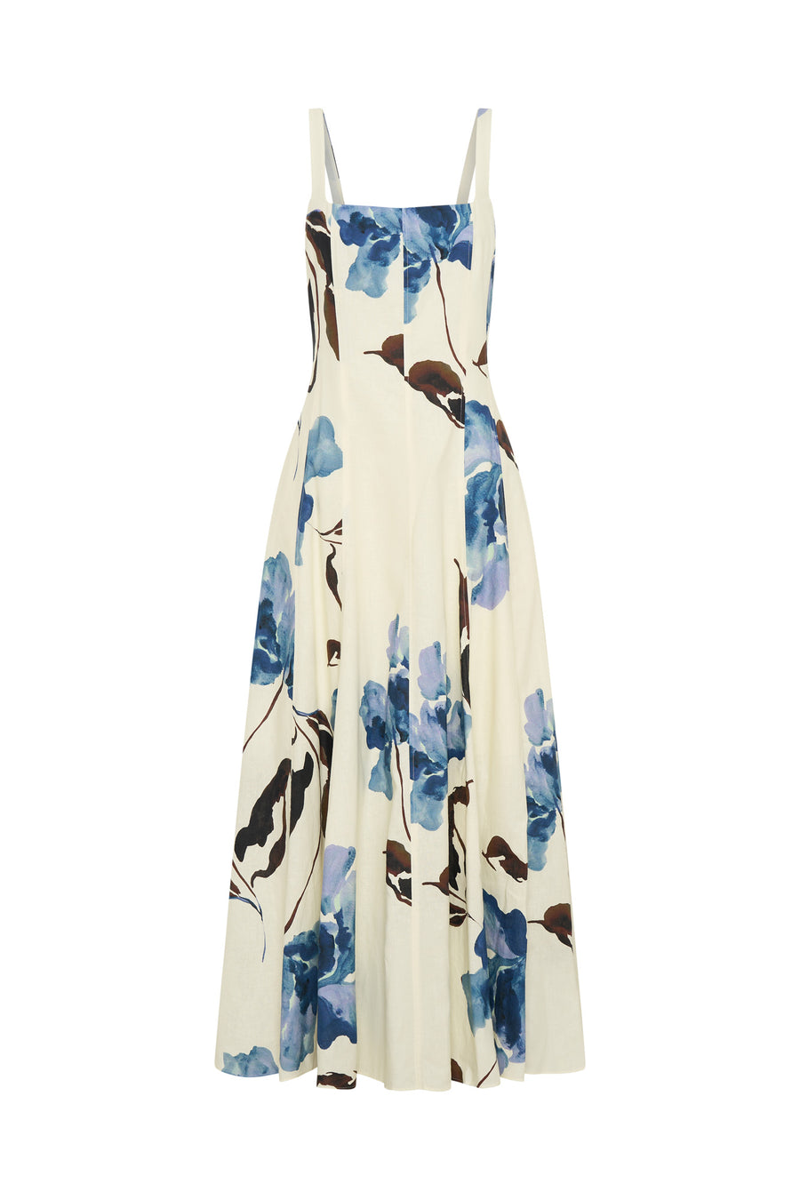 Athena Dress - Alena Blue Floral