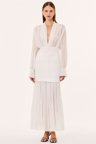 Talia Skirt - Ivory
