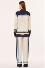 Iris Shirt - Athens Scarf Sky