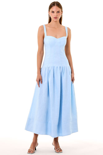 Makenna Dress - Sky