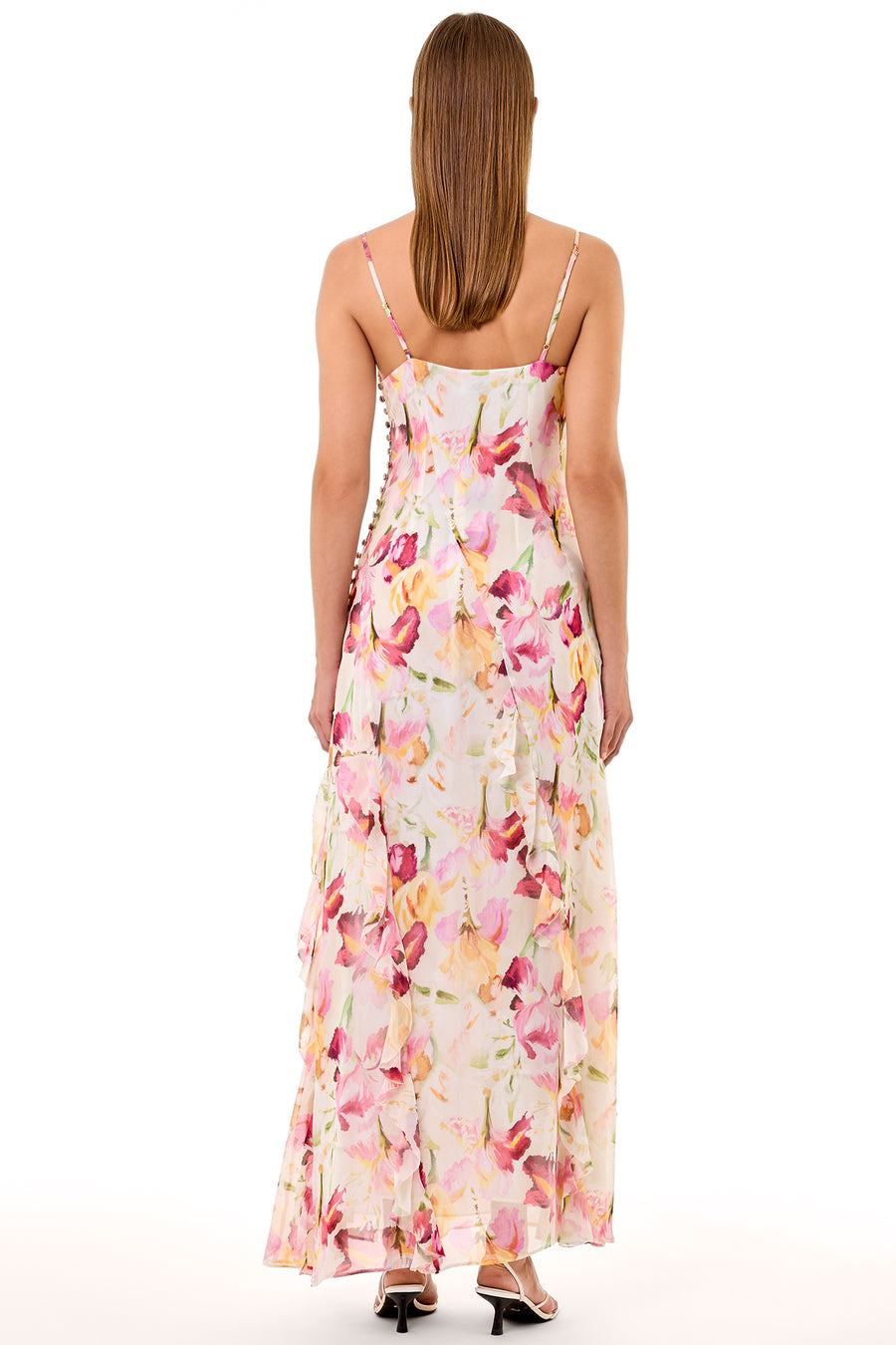 Kamila Dress - Luna Ivory Wildflower