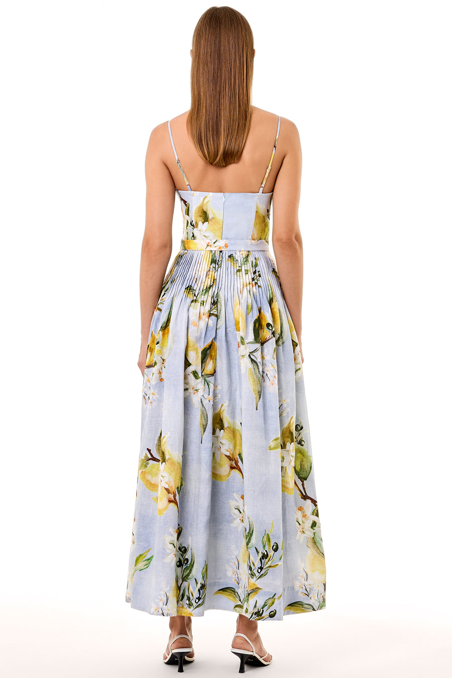 Mireille Dress - Anisa Sky Lemon