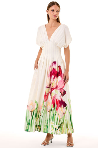 Sonya Dress - Isla Ivory Floral