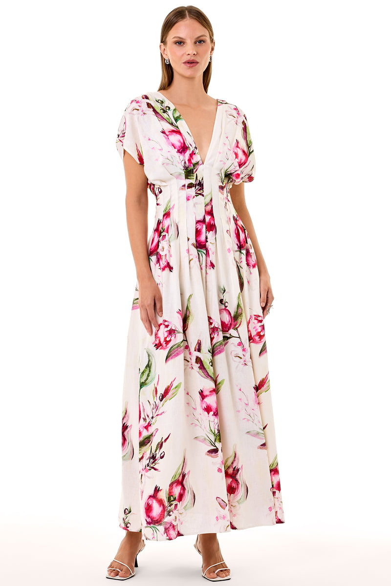 Sonya Dress - Nala Pomegranate