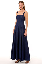 Athena Dress - Indigo