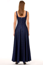 Athena Dress - Indigo
