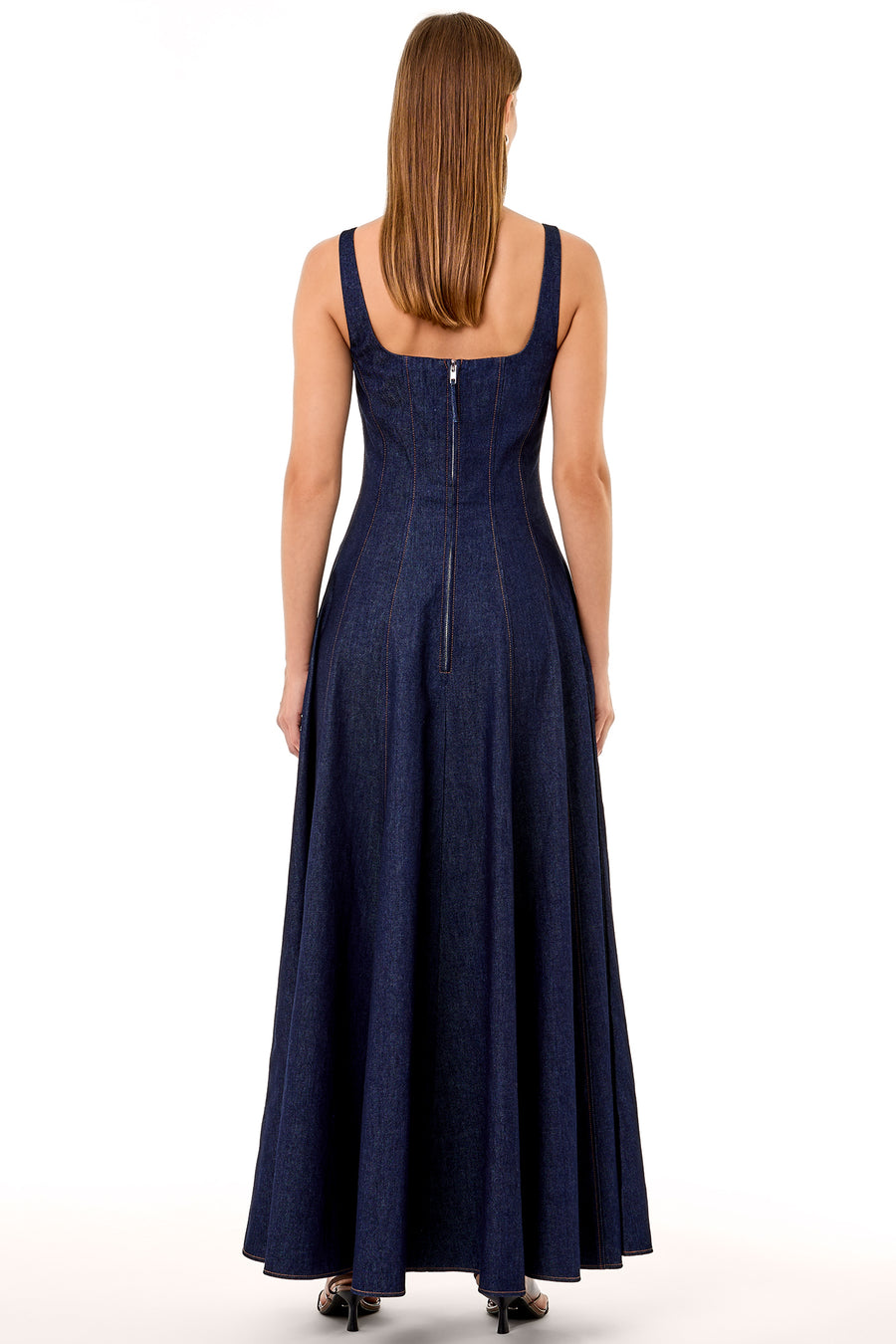 Athena Dress - Indigo