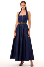 Anastasia Dress - Indigo
