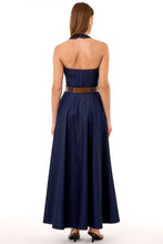 Anastasia Dress - Indigo
