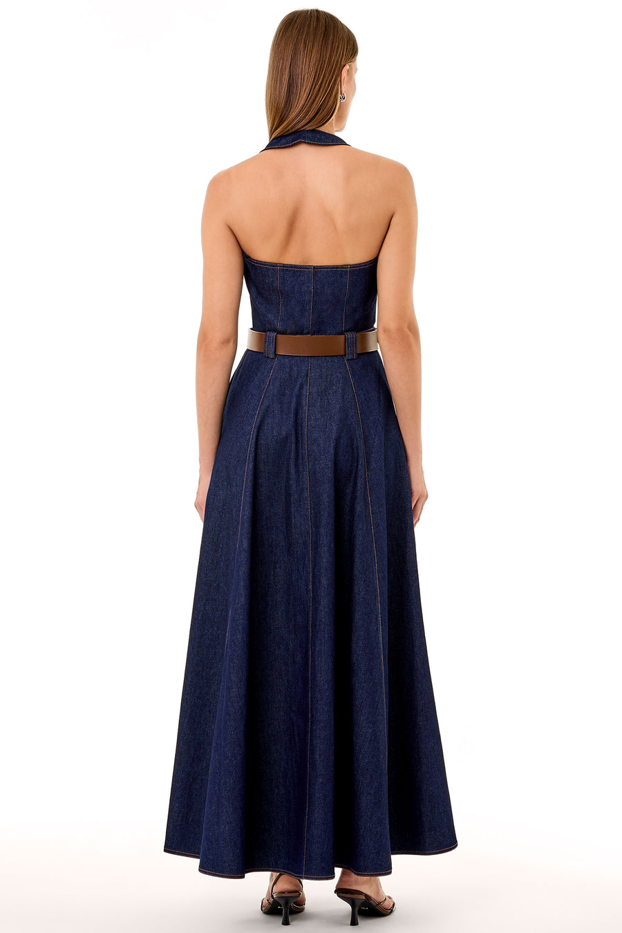 Anastasia Dress - Indigo