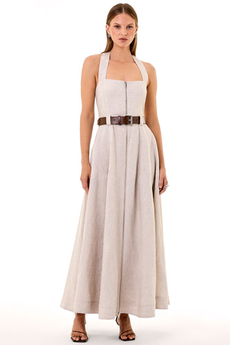 Anastasia Dress - Oat