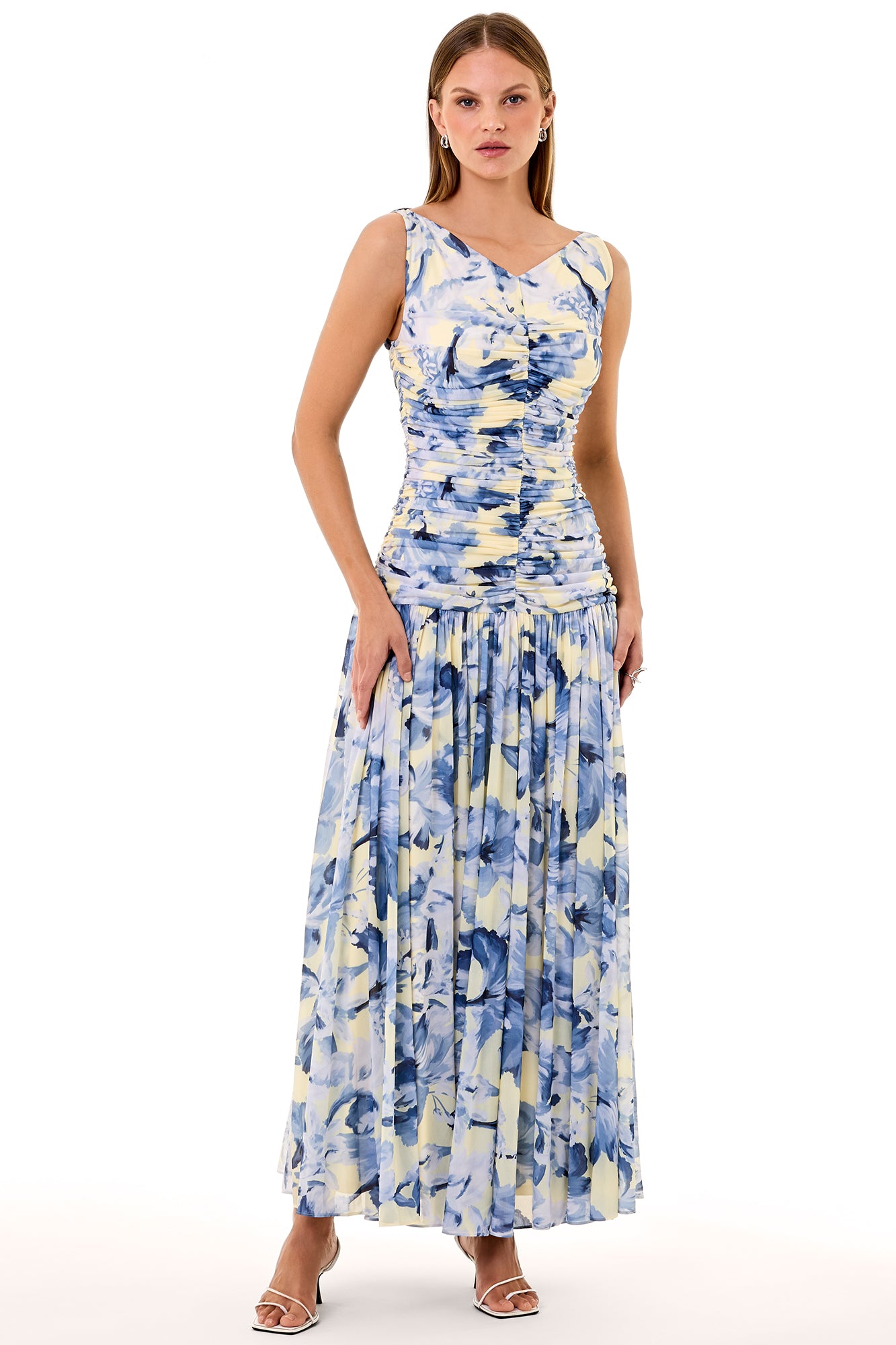 Melia Dress - Luna Sky Wildflower