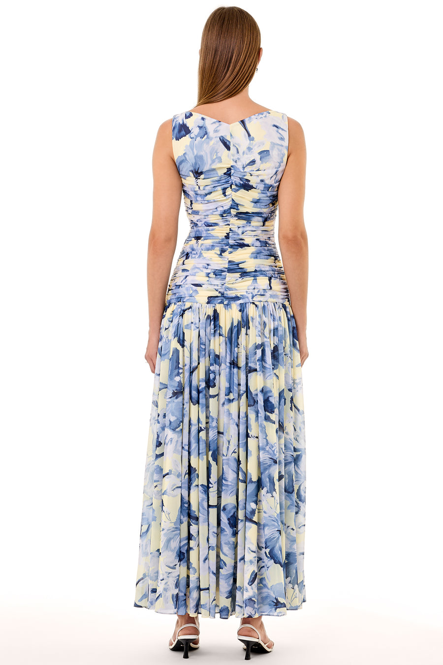 Melia Dress - Luna Sky Wildflower