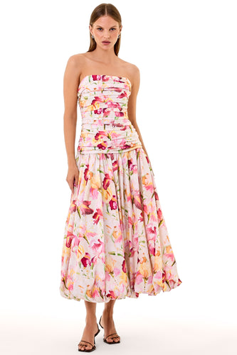 Despina Dress- Luna Ivory Wildflower