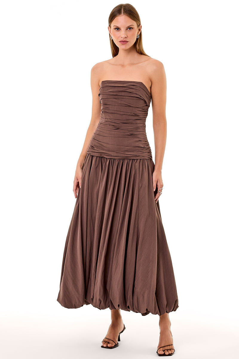 Despina Dress - Chocolate