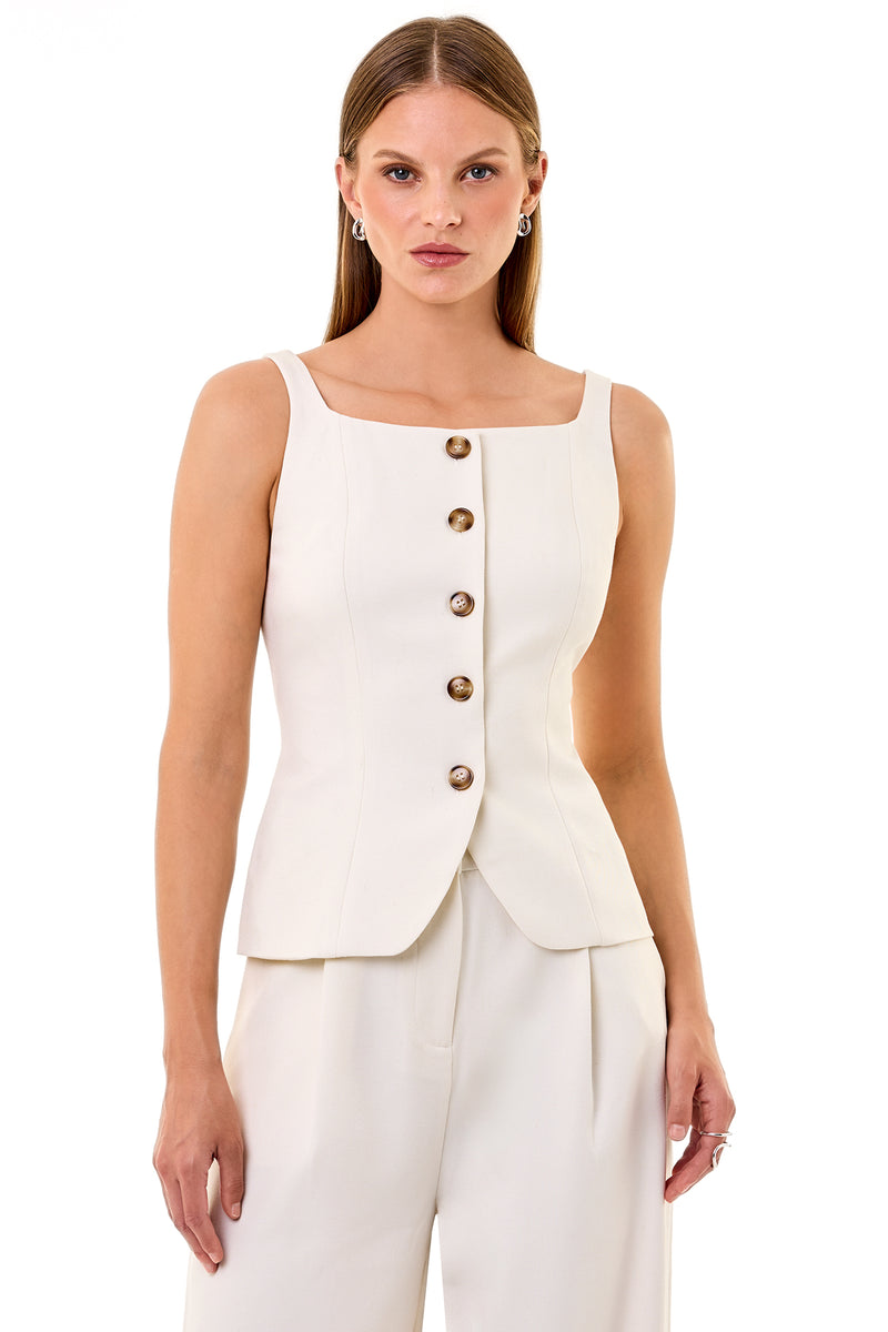 Sabina Top - Ivory