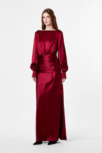 SAMINA DRESS - PLUM