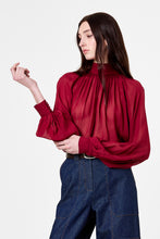 SOLENE TOP - PLUM