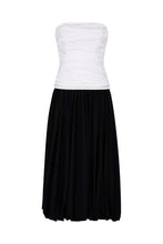 Despina Dress - Ivory/Black