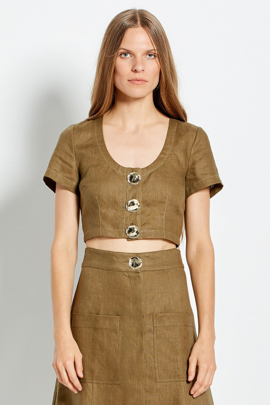 Lou Top - Olive