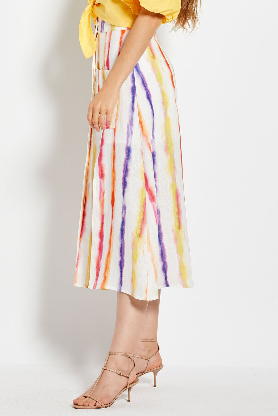 Masala Skirt - Brushed Rainbow - Rainbow