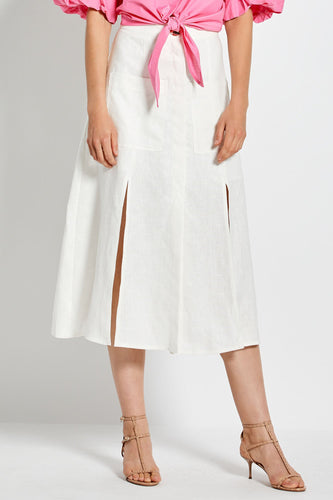 Masala Skirt - White