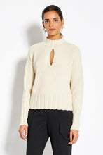Cross Over Oversized Sweater - Winter White