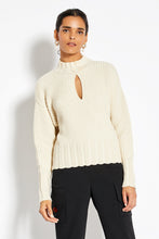 Cross Over Oversized Sweater - Winter White