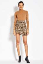 Tulip Mini Skirt - Leopard